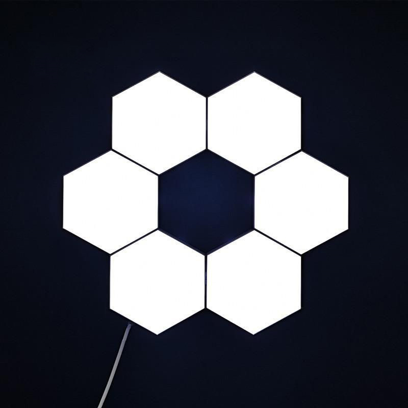 Modern Lamp Tiktok LED Night Lamp Honeycomb Lamp Touch Sensor Night Light Module Wall Lamp with Honeycomb Interior Decoration