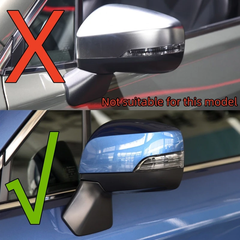 For Subaru Outback 15-18 /XV 13-16/ Lagecy /Forester 14-17/Impreza WRX STI Outside Rearview Side Mirror Cover 2025 new Frame Light Lamp