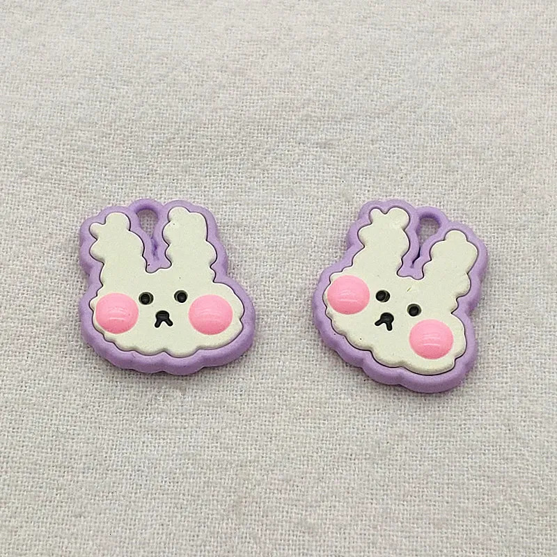 incoming 21x18mm 100 pieces zinc alloy pendant rabbit charm used for handmade necklace/earring DIY parts jewelry discovery and components 241108