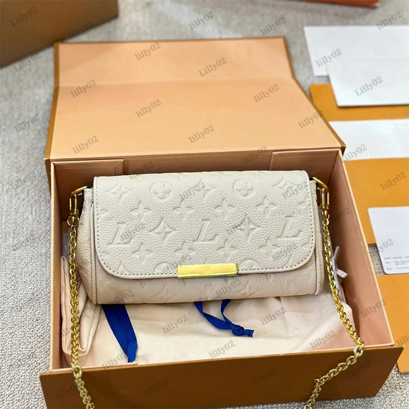 2024 Sacs d'embrayage en haut.M40718 MM PM PM Designer épaule chaîne de soirée crossbody cross body bands purse embrayage mini-pochette accessoir