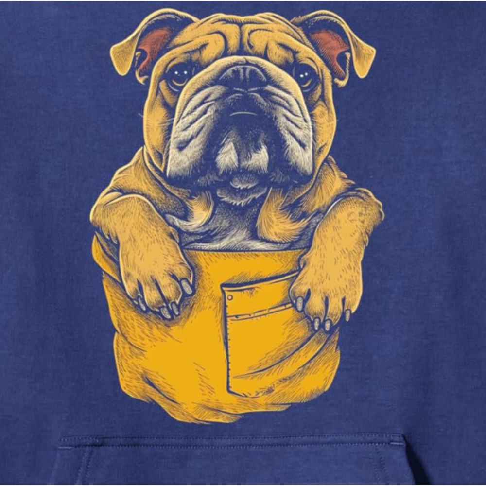 Hoodie for Mens Womens Bulldog Pocket Funny Dog Lover Puppy Gift Graphic Tees Pullover Hoodie Graphic Hoodies sweatshirt