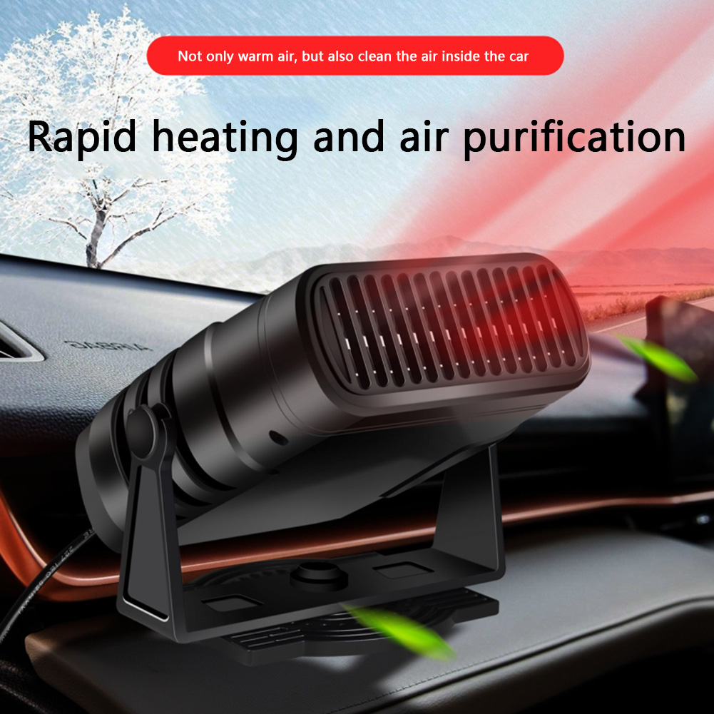 Air Cooler Fan Car Heater Portable Heating Device Windscreen Demister Defroster Outdoor Personal Car Parts Decoration