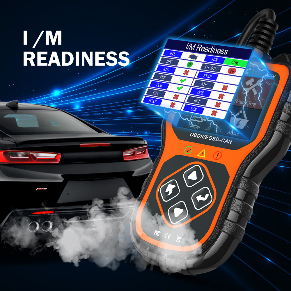 ANCEL AS200 OBD2 Scanner Code Reader Data Stream Automotive Tools Engine Check Car Scanner Professional OBD 2 Auto Diagnostics