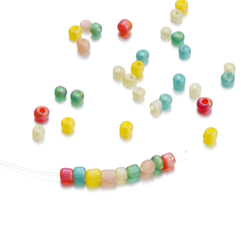 10g/lot 4mm Charm Czech Glass Seed Beads For DIY Jewelry Making Bracelet Necklace Round Loose Beads Earring Clothes Accessories