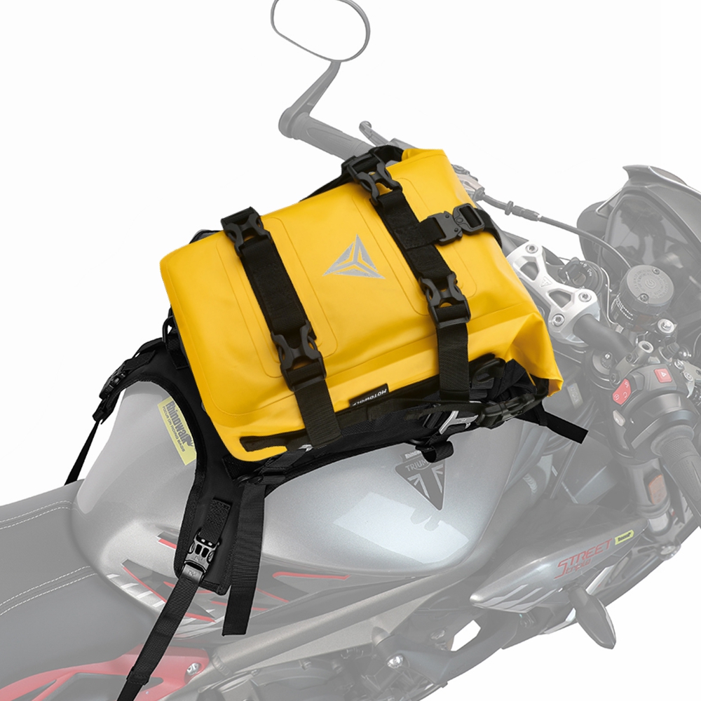 Motorcycle Tank With Base Universal Waterproof Outdoor Riding Pack Travel Bags Saddle Accessories Frame Crash Bars Bag
