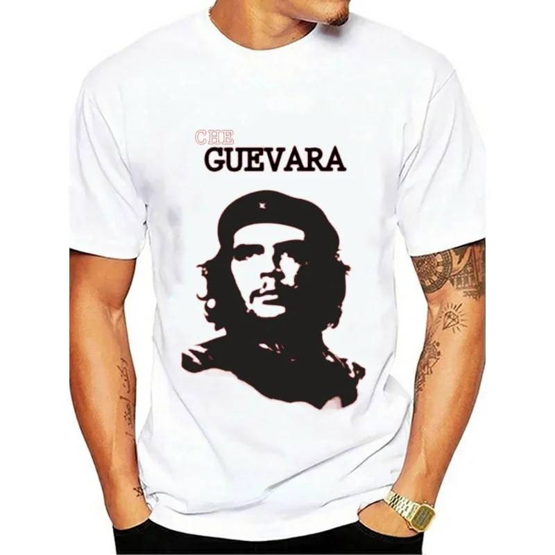 Vintage Nostalgia Che Guevara Vintage Man T-shirt Summer Independent Strong Spirit Male T-shirt Unique Black Harajuku Women Tees