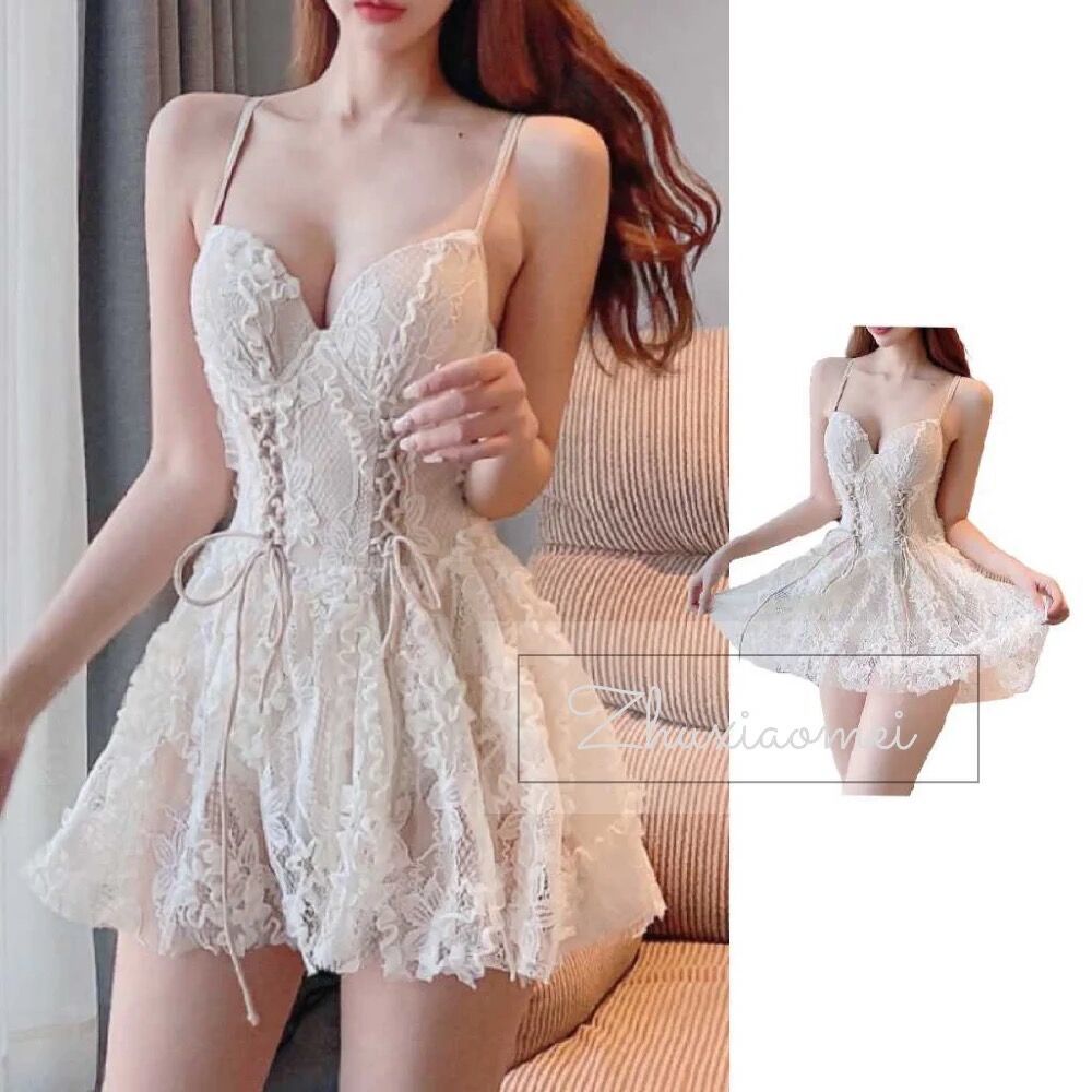 2023 New Fashionable Strap Beach Classic Women's Swimsuit High Waited One Piece the Bell Slim Embroiled Sexy Bohemian Bikini Set