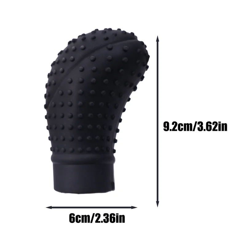 Universal Car Manual Gear Shift Cover Non-Slip Silicone Knob Sleeve Gear Shift Grip Protective Covers Car Interior Accessories