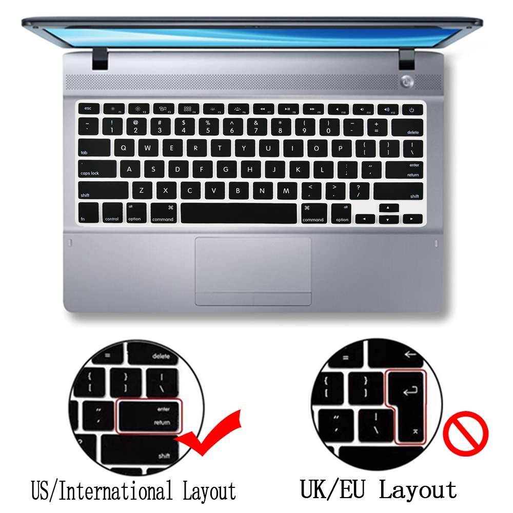 For Apple Macbook Air 13/11 Inch /Pro 13 A2338/15/16 Inch Macbook 12"(A1534) Anti-fall Matte Black Laptop Case+US Keyboard Film