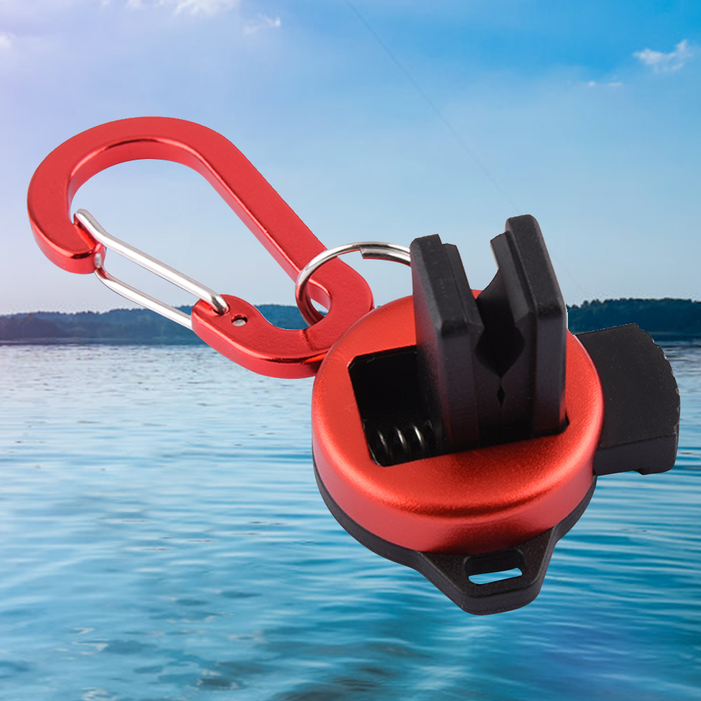 Fly Fishing Rod Holder Aluminum Alloy Fishing Pole Clamp Safety Lock Housing Support Strong Fishing Tool Accessories