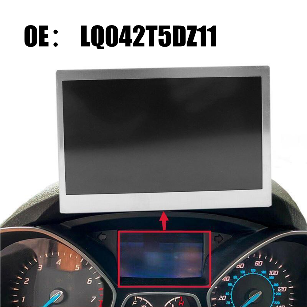 1pc For Ford Focus 4.2inch LCD Display Color Screen Fit 150MPH Speedometer 2013-2016 LQ042T5DZ13A 13.5 V 150 MA