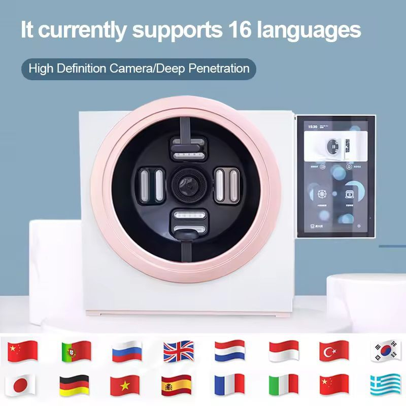 Hot Selling Trending Products 2024 New Arrivals Salon Beauty Equipment Face Skin Scanner Analysis System Machine