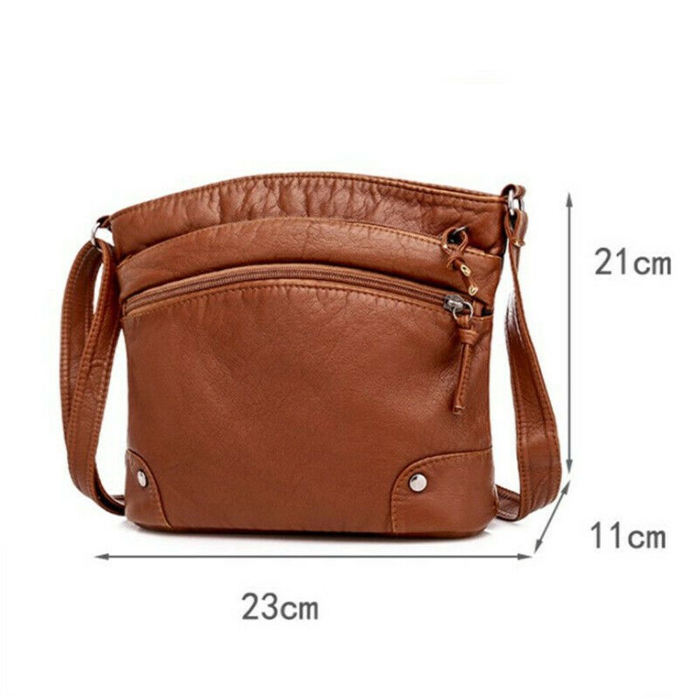 Women Shoulder Bags Handbag Crossbody Phone Purse Pack PU Leather Messenger Bag