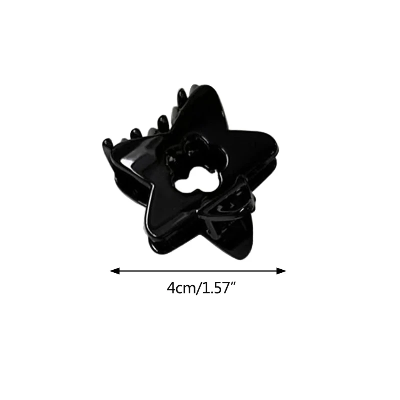 Star Hair 2025 Clips Sweet Hollow Star Hair Claw Barrettes Hair new Catch Clamps Daily Wearing Party Accessories for Womens Girls
