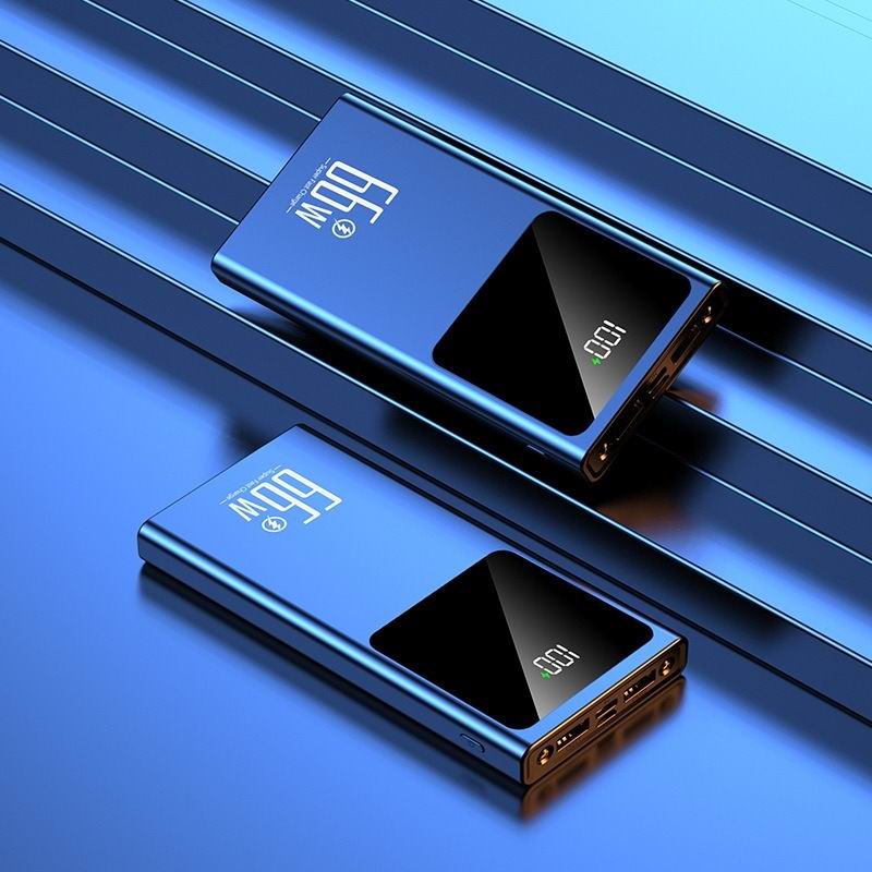 66W 20000mAh Large Capacity Power Bank Two-way Fast Charging Lightweight External Battery Portable For Mobile Phone PowerBank