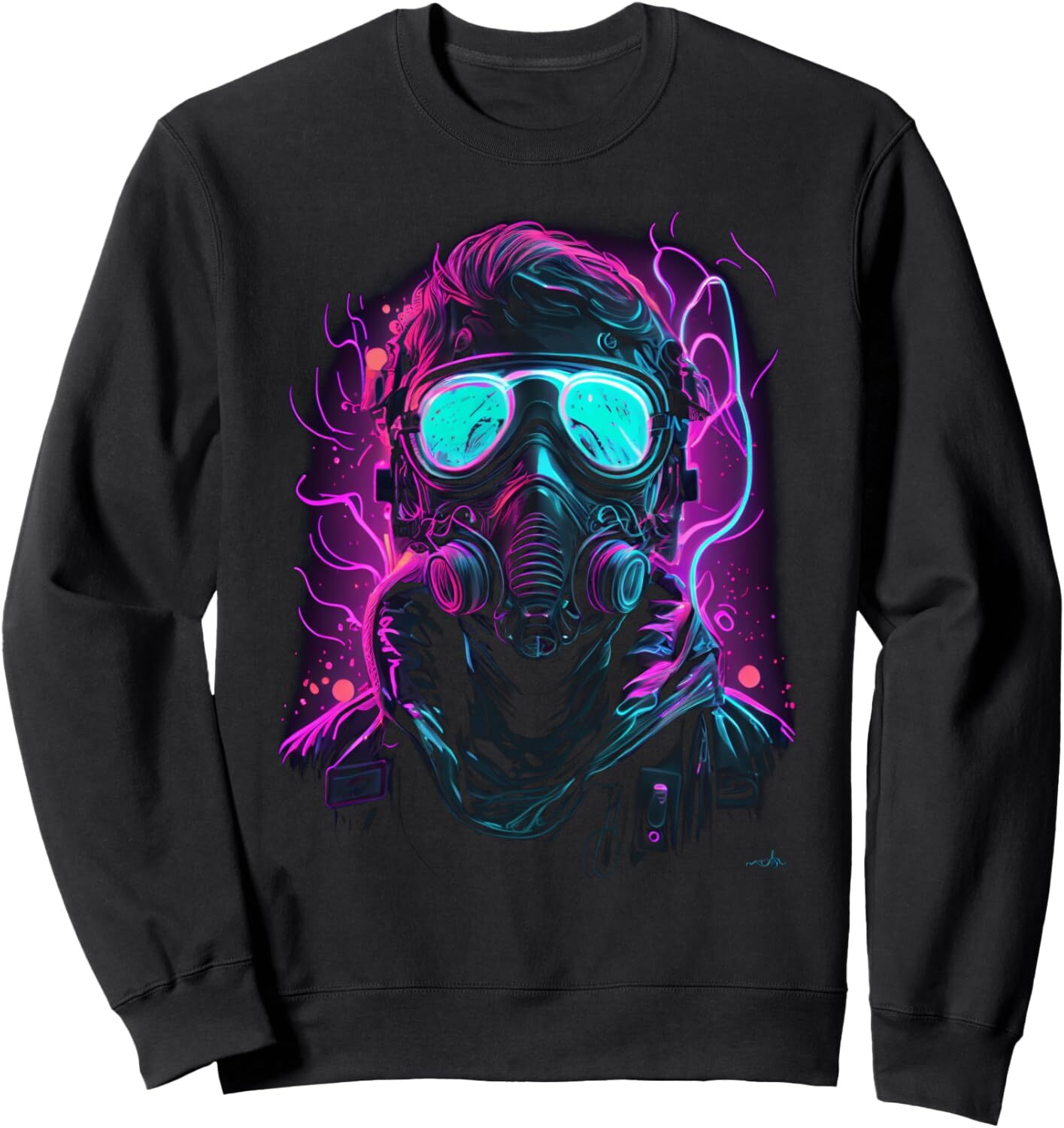 Long Sleeve Shirts for Men sweatshirt Steampunk Breathing Mask Graphic Tee for Men Women Boys Sweatshirt T shirt Tee Streetwear Casual tops clothes