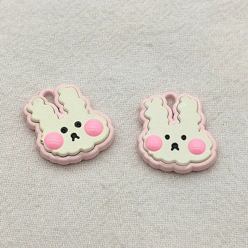 incoming 21x18mm 100 pieces zinc alloy pendant rabbit charm used for handmade necklace/earring DIY parts jewelry discovery and components 241108