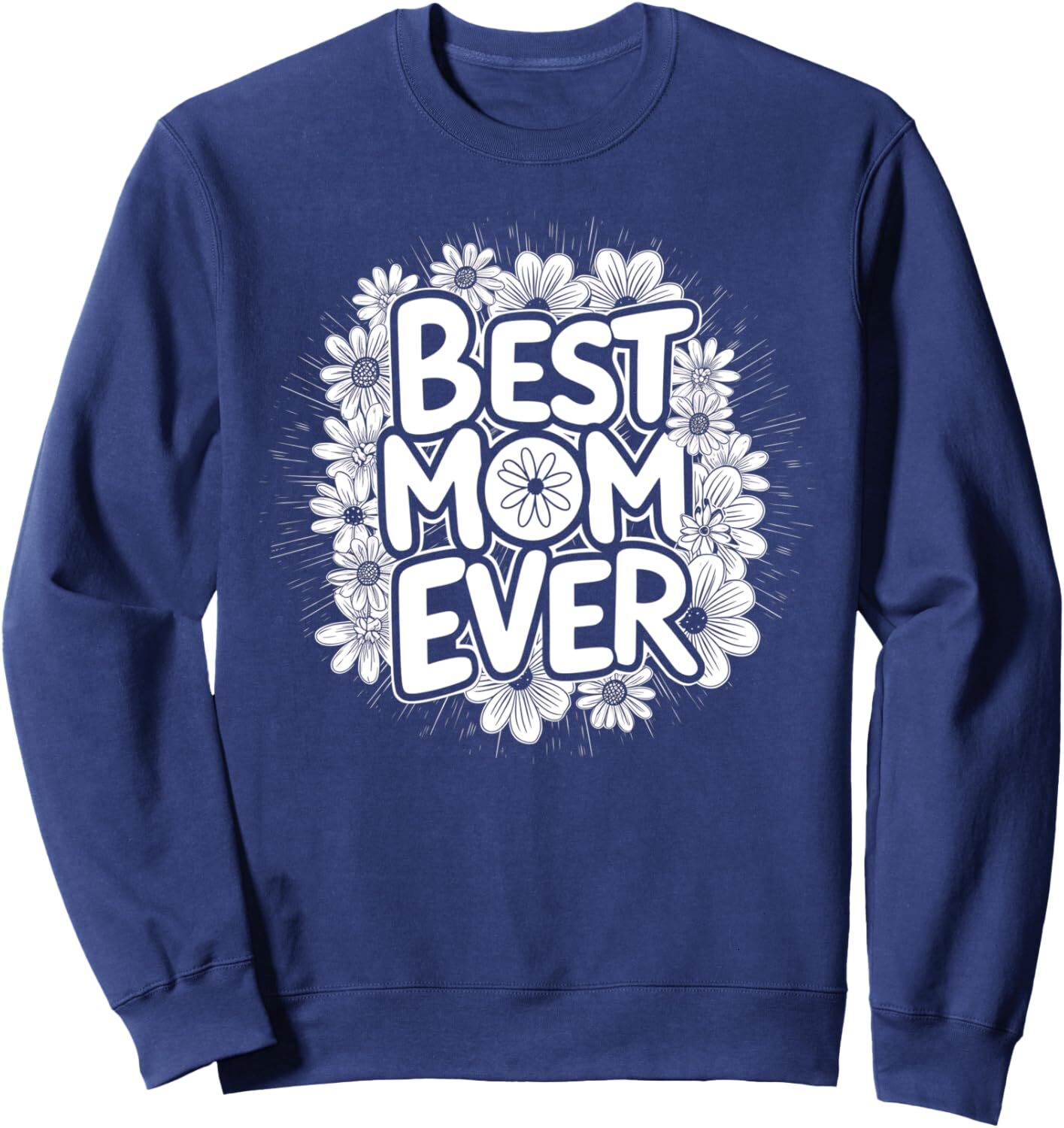 Long Sleeve Shirts for Men sweatshirt Mother's Day Mom Flowers Mom Ever Flower Graphic Tees Sweatshirt T shirt Tee Streetwear Casual tops clothes