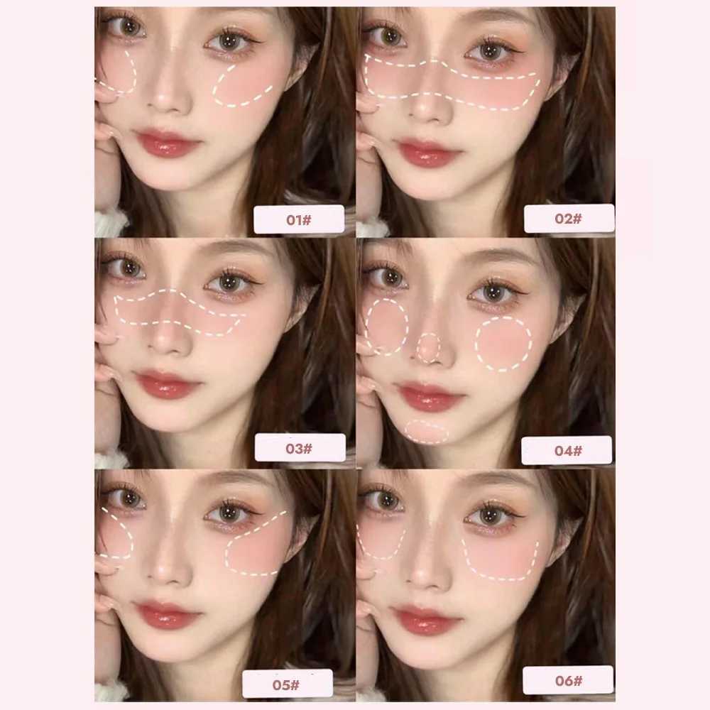 Airy Blush Clay Pigmented Powdery Cream Blusher DaimAnpu Long-Lasting Tender Look Uplifting Color Matte Girlish BlushXJ241111