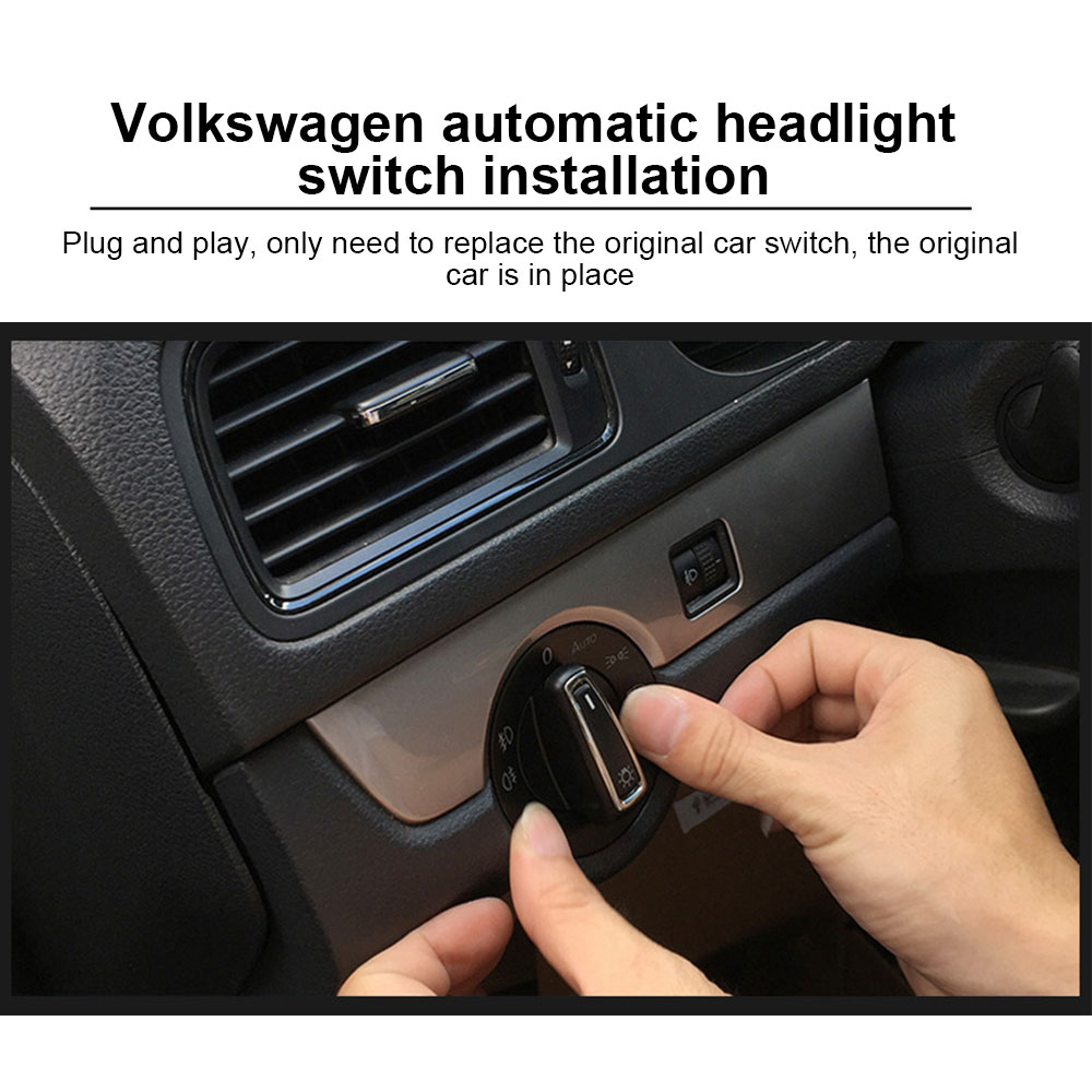 Automatic Headlight Switch 13 PIN Fog Lamp Car Lighting Accessories for Golf 4 Jetta Passat B5 Bora Polo