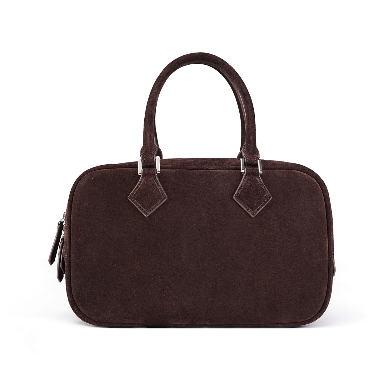31Cm Suede Square Women Retro Designer Handbags Frosted Cowhide Leather Shoulder Crossbody Bags Fall Winter New Genuine Leather Hasp BagVoyage