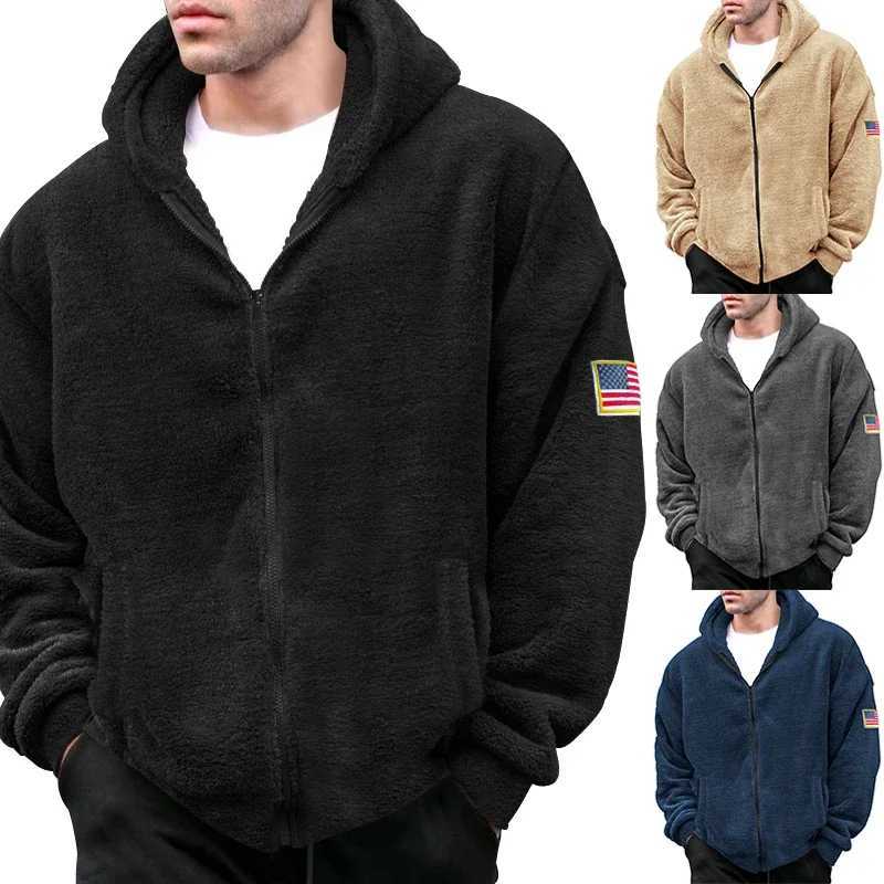 2024 Explosive Mens Jacket Double sided Wool Embroidered Flag Label Fashion Mens Designer Clothing Bomber Jacket W241111