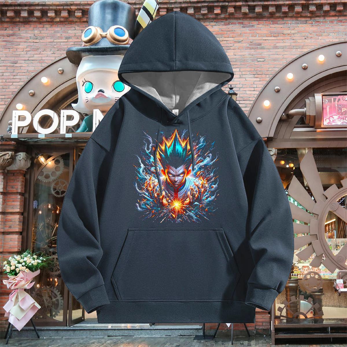 2024 DIY Hoodie Men Breathable High Quality Mens Hoodie DIY Printed Pullover Hoodie Daily Wear Tech Fleece