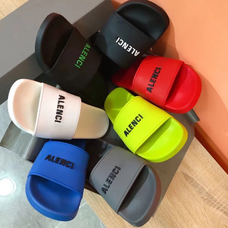 Designer Slides Mens Slippers Bag Bloom Flowers Printing Leather Black Shoes Fashion Luxury Summer Sandals Beach Sneakers SIZE 36-45