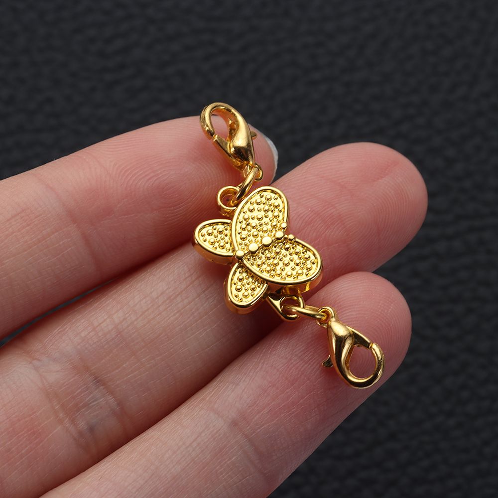 New Silver Gold Extender Magnetic Clasps Connector Hook Jewelry Making Supplies Necklace Bracelet Connector Buckle