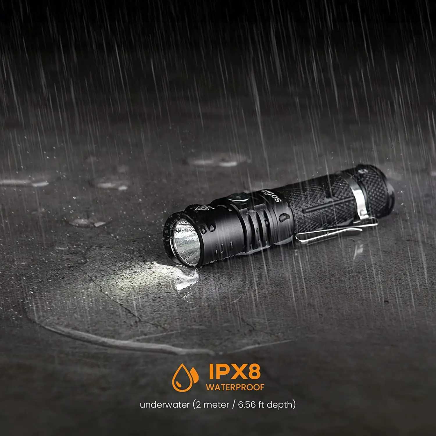 Sofirn SP10 V3.0 Mini LED Flashlight 14500 AA Pocket Flashlight LH351D 90 High CRI 5000K 1000lm Maximum Waterproof Mini Flashlight X241111
