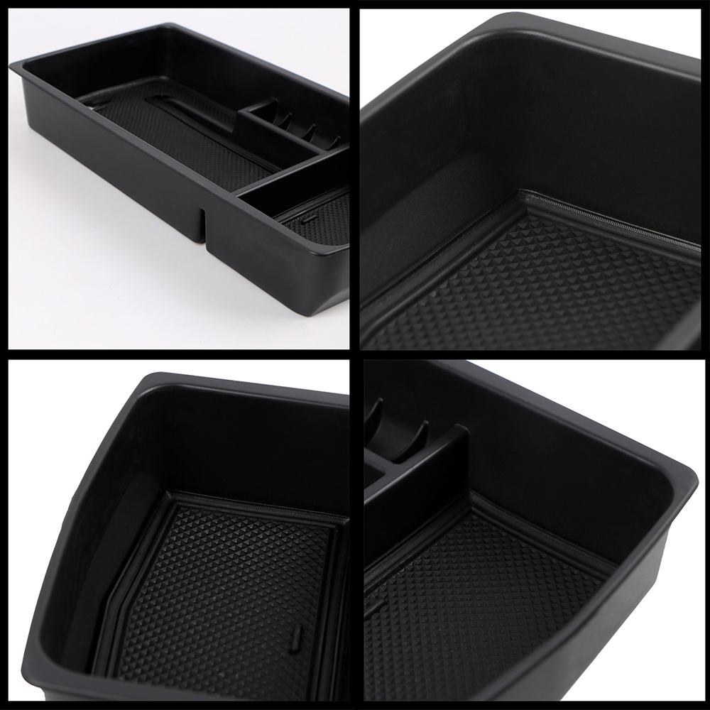 Car Central Armrest Storage Box For Nissan X-trail T32 Rogue 2014-2020 Central Control Organizer Tray Accessories ABS Material