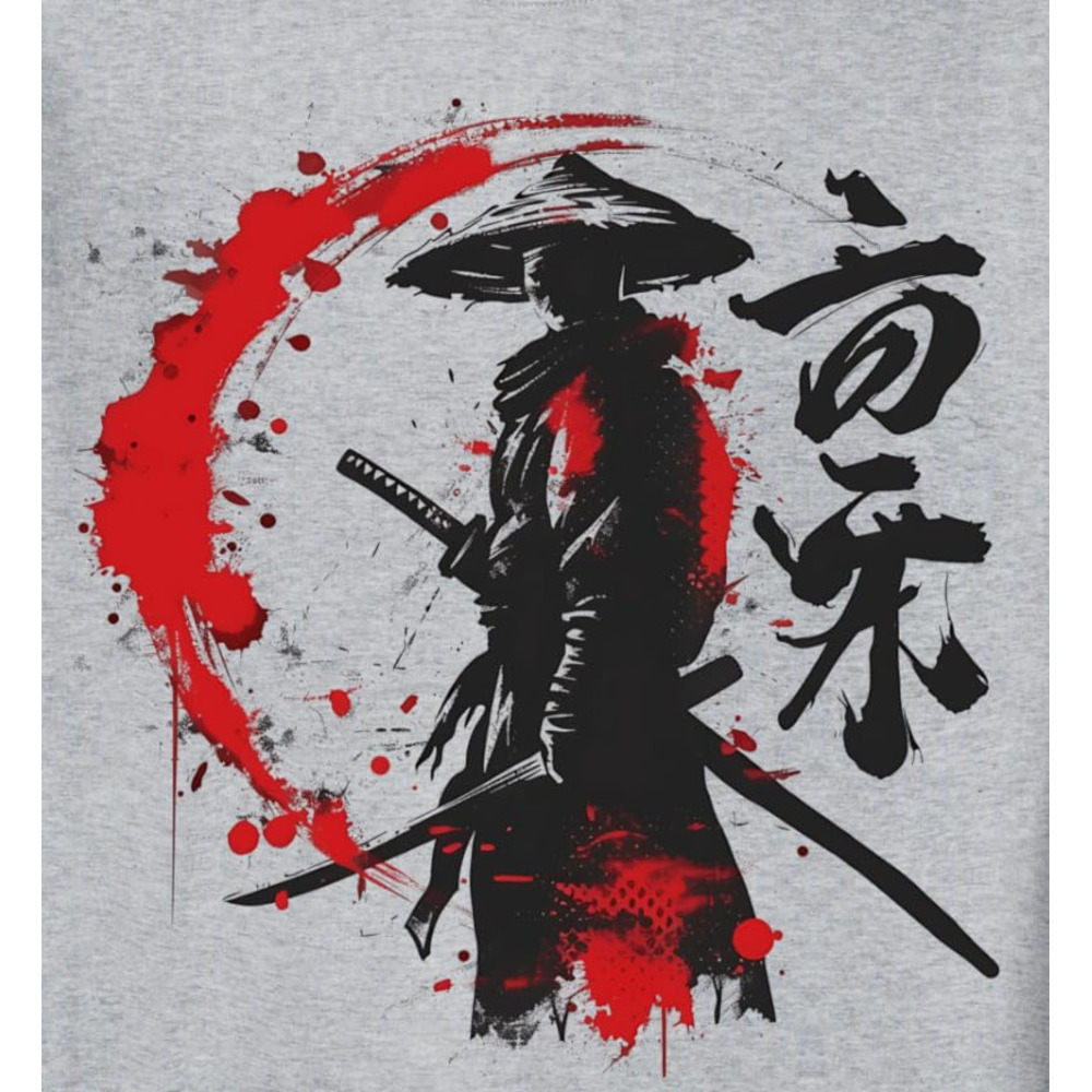 Long Sleeve Shirts for Men sweatshirt Samurai Warrior Japan Japanese Anime Manga Cool Katana Gift Sweatshirt T shirt Tee Streetwear Casual tops clothe
