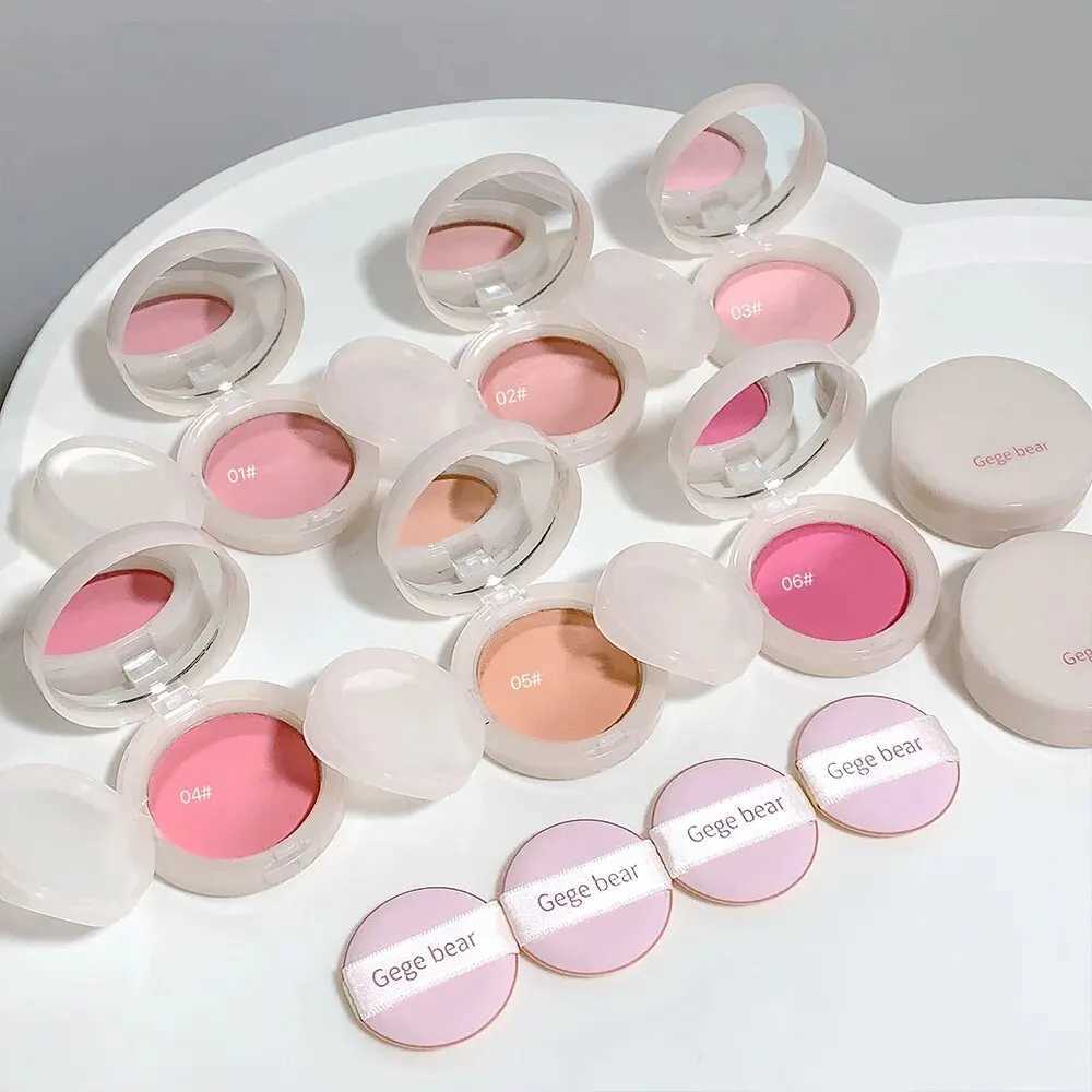 Sweet Color Gege Bear New Design Cushion Blusher Matte Natural Brightening Long-lasting Makeup Powder Blush CreamXJ241111
