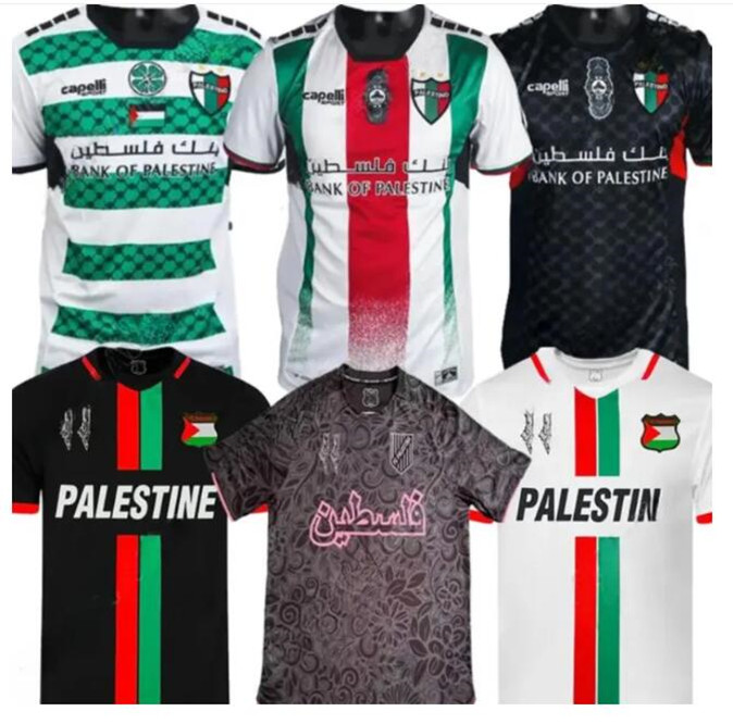 NEW 24 25 CD Palestino Soccer Jerseys Chile CARRASCO CORNEJO SALAS DAVILA FARIAS 3rd home away 2024 Palestine men football shirt