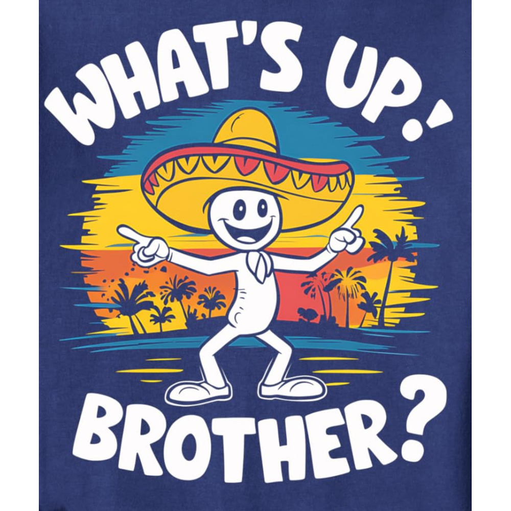 Long Sleeve Shirts for Men sweatshirt Cinco De Mayo Sombrero Mexican Fiesta Brother Sunset Fun Sweatshirt T shirt Tee Streetwear Casual tops clothes