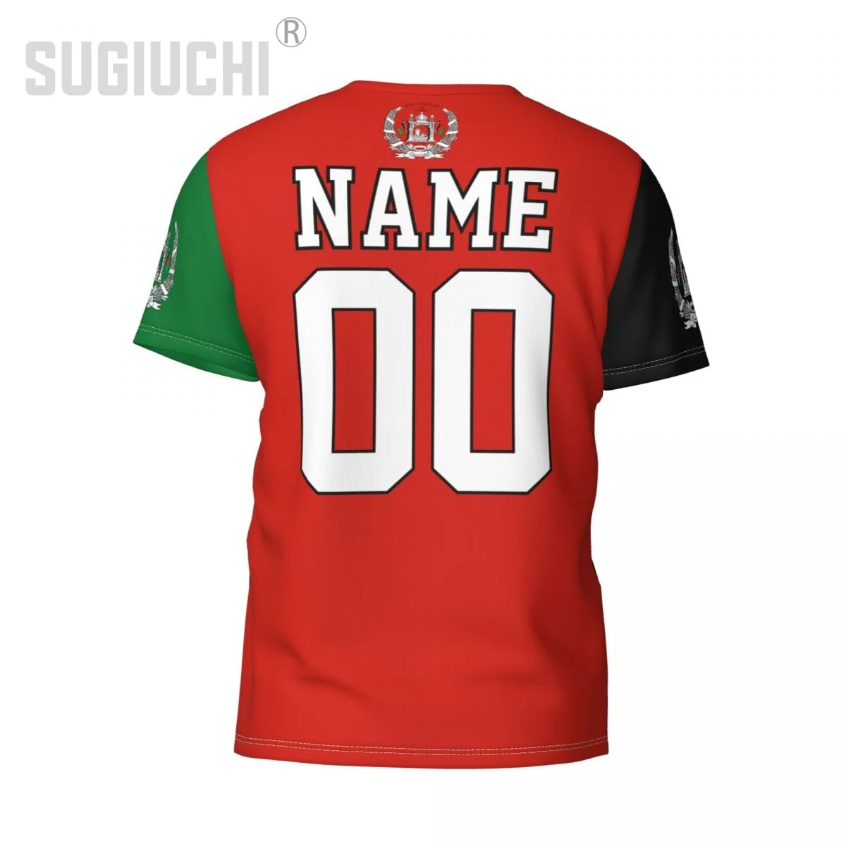 Custom Name Number Afghanistan Flag Emblem 3D T-shirts Clothes For Men Women Tees jersey Soccer Football Fans Gift T shirt