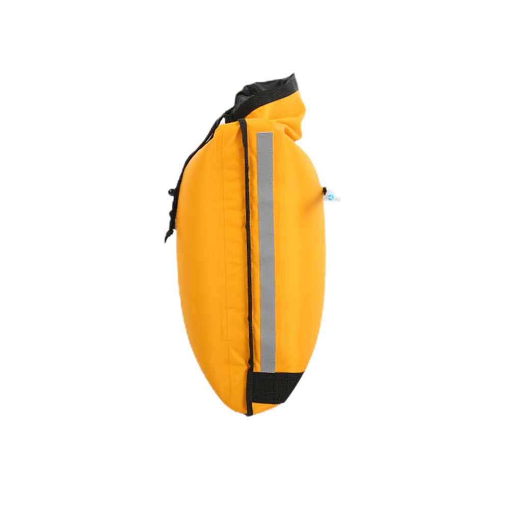 1pc Paddle Float Bag Kayak Canoe Ocean Boat Inflatable Paddle Bag Airbag Self-Rescue Float Bags Canoeing Quick Release Buckle