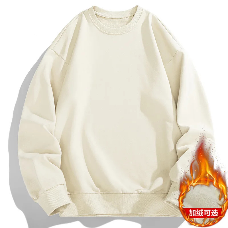 2024 Spring/Summer Campus Solid Color Sports Shirt Mens Round Neck Pullover Sports Shirt Mens Long Sleeve T-shirt 241111