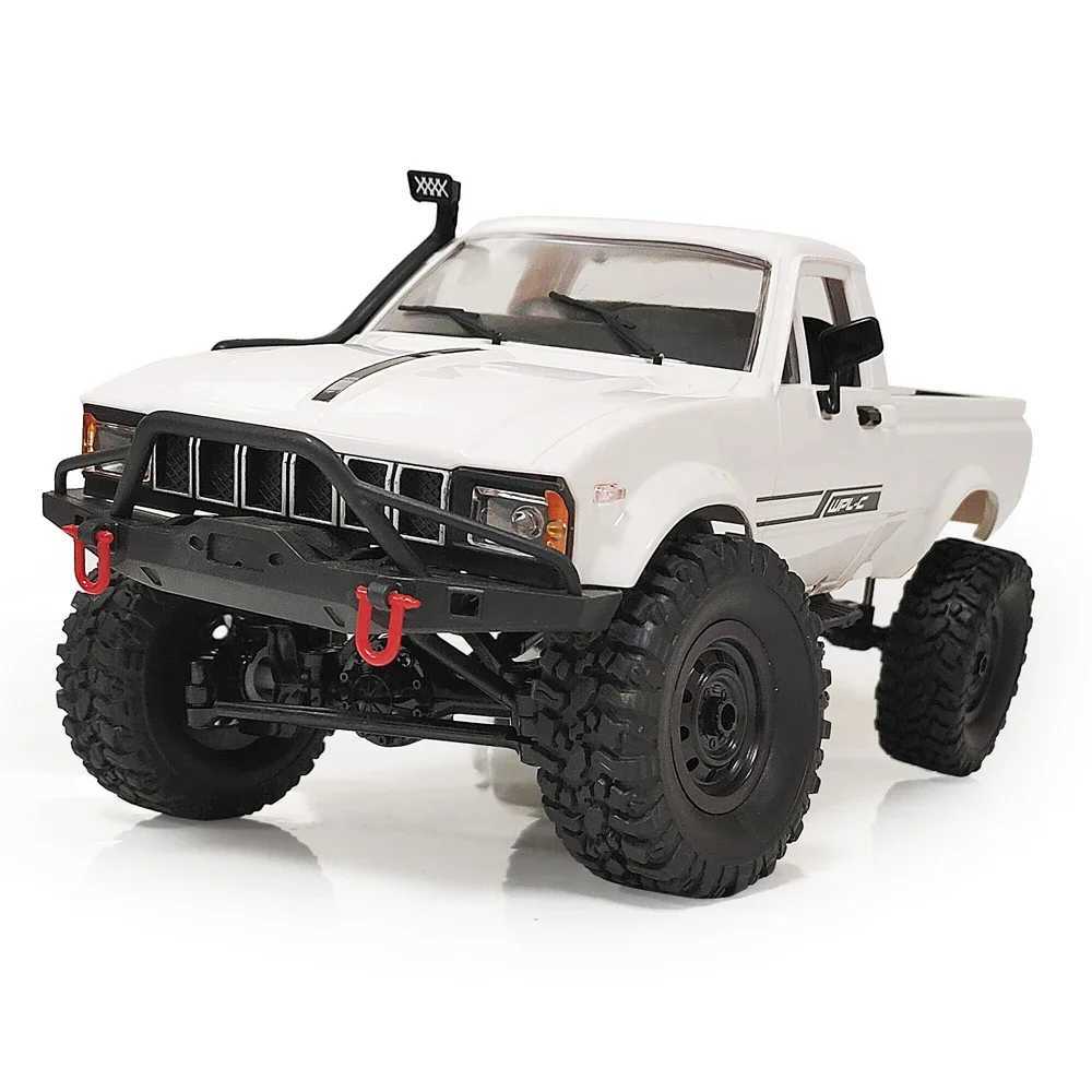 Electric/RC Car WPL C24 Upgrade C24-1 1 16 RC Car 4WD Radio Control Off-Road Mini Car RTR KIT Rock Crawler Electric Buggy Moving Machine 240424