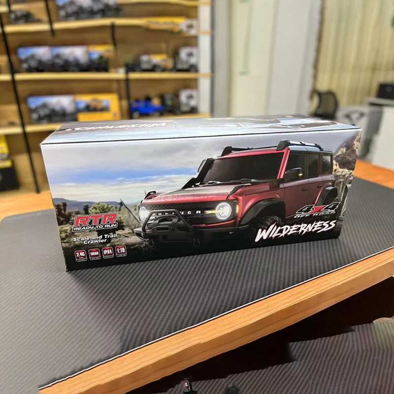 Electric/RC Car Product 1 10 Huangbo R1001 Fierce Horse Full-scale Rc Remote Control Model Car Simulation High-speed Off-road Climb Toy Car 240424