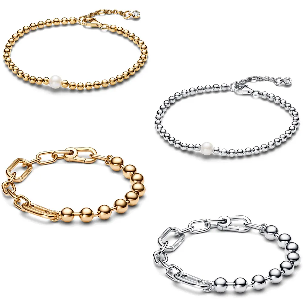 2024 925 Sterling Silver Bracelet Fir S925 Snake Me Charm DIY For Women Fashion Jewelry ME K Chain Bracelet Simple Gift