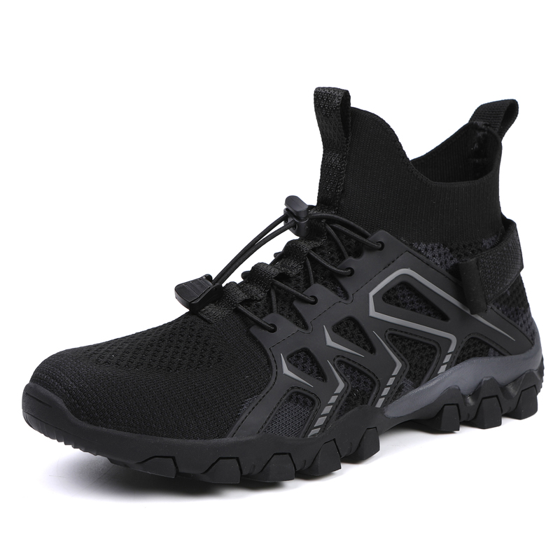 Trekking High-quality Men Hiking Shoes New Women Comfortable Breathable Outdoor Sock Camping Tourism Sneakers Size 36-46 2748