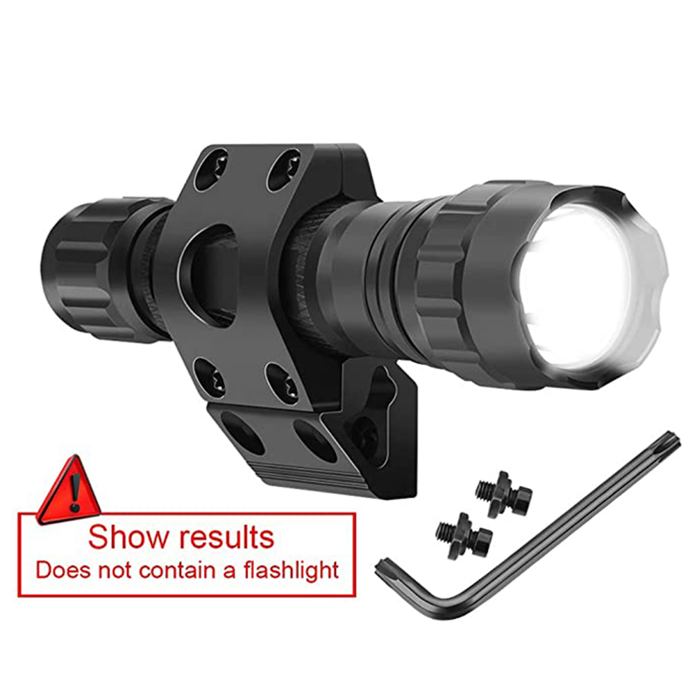 M-Lok Zaklamp Mount Laserlicht 45 Graden Ring Mount Jacht Tactische Zaklamp Accessoire Voor M-Lok Rail systemen
