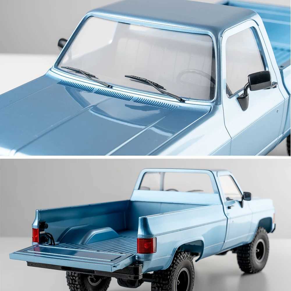 Electric/RC Car FMS 1 18 Glacier Storm RC Car Rechargeable Remote Control Pickup Simulation Climbing 4WD Off-road Vehicle Toys for Children 240424