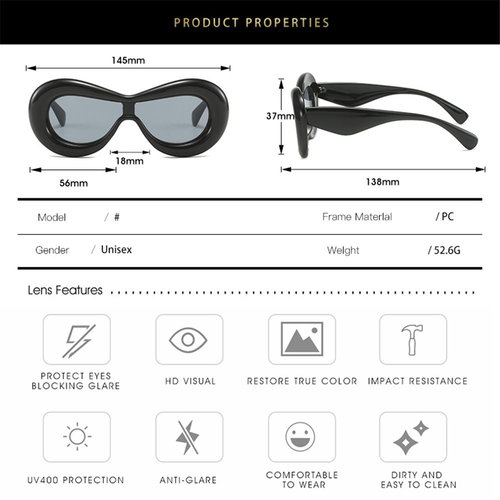Unique Red Lip Shape Y2K Sunglasses for Women Men Vintage Punk Sun Glasses New Hip Hop Shades 2000's Eyewear UV400
