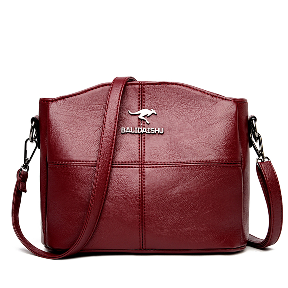 Free Shipping Small PU Leather Shoulder Crossbody Bags for Women Luxury Designer Handbags Purses Female Messenger Bag Sac A Main