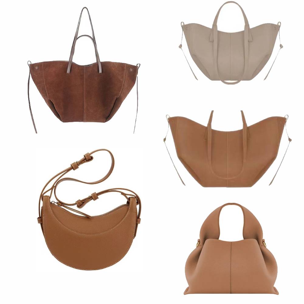 Shoulder Crossbody Number Cyme Underarm Camo Black Shopping Fashion Women Tonca Suede Large Tote Bag Mini Purse Textured Half Moon L Hobo Bags B2