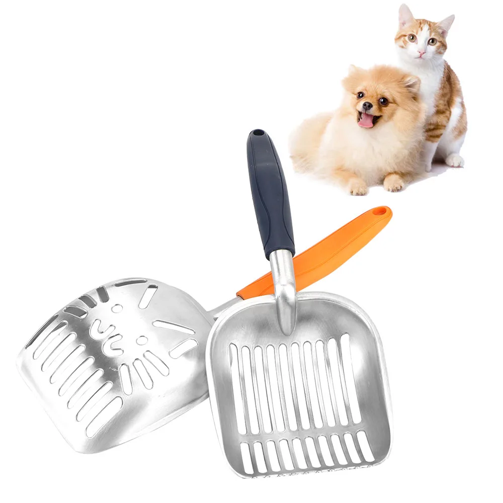 2026 New Sand Cleaning For Dog Clean Feces Supplies Cat Litter Shovel Cleanning Tool Pet Products Metal Scoop Free Shipping