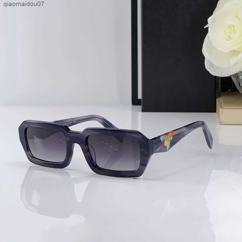 pradasun glasses pradaaglasses sunglasses men and women designer sunclasses with p square acetate frame mirror legs triangular patterns pattern b8ic pradaly R289