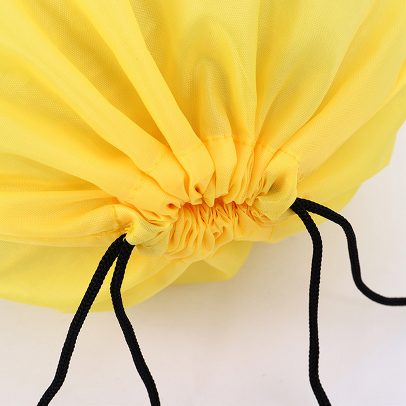 Riding Backpack Gym Drawstring Shoes Bag Clothes Backpacks WaterproofThicken Drawstring Belt Nylon Color Portable Sports Bag